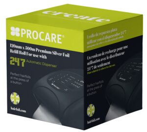 24 7 Premium Silver Refill Roll 120mm x 500m
