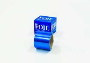 Premium Blue Coloured Foil 100mm x 225m